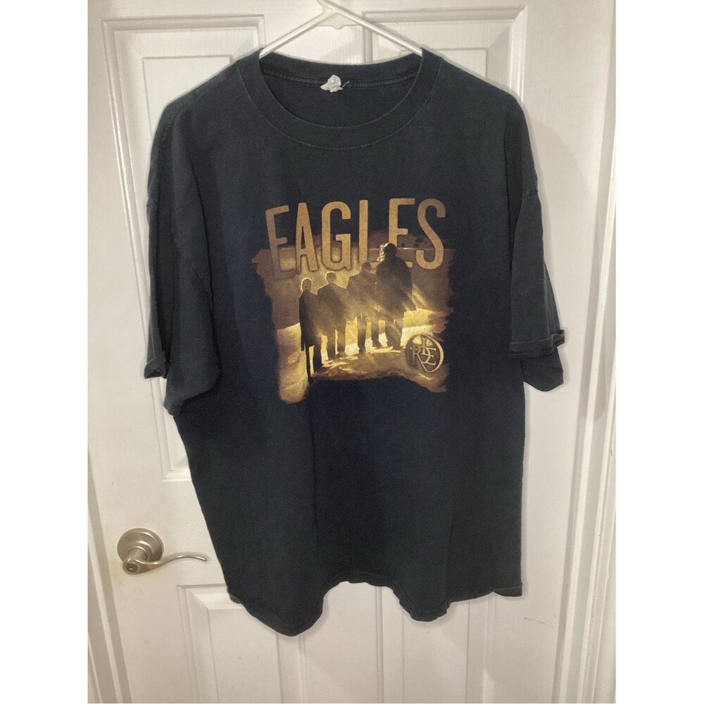 Eagles 2008 BOK Center Grand Opening Concert T-Shirt Black Adult XL XXL